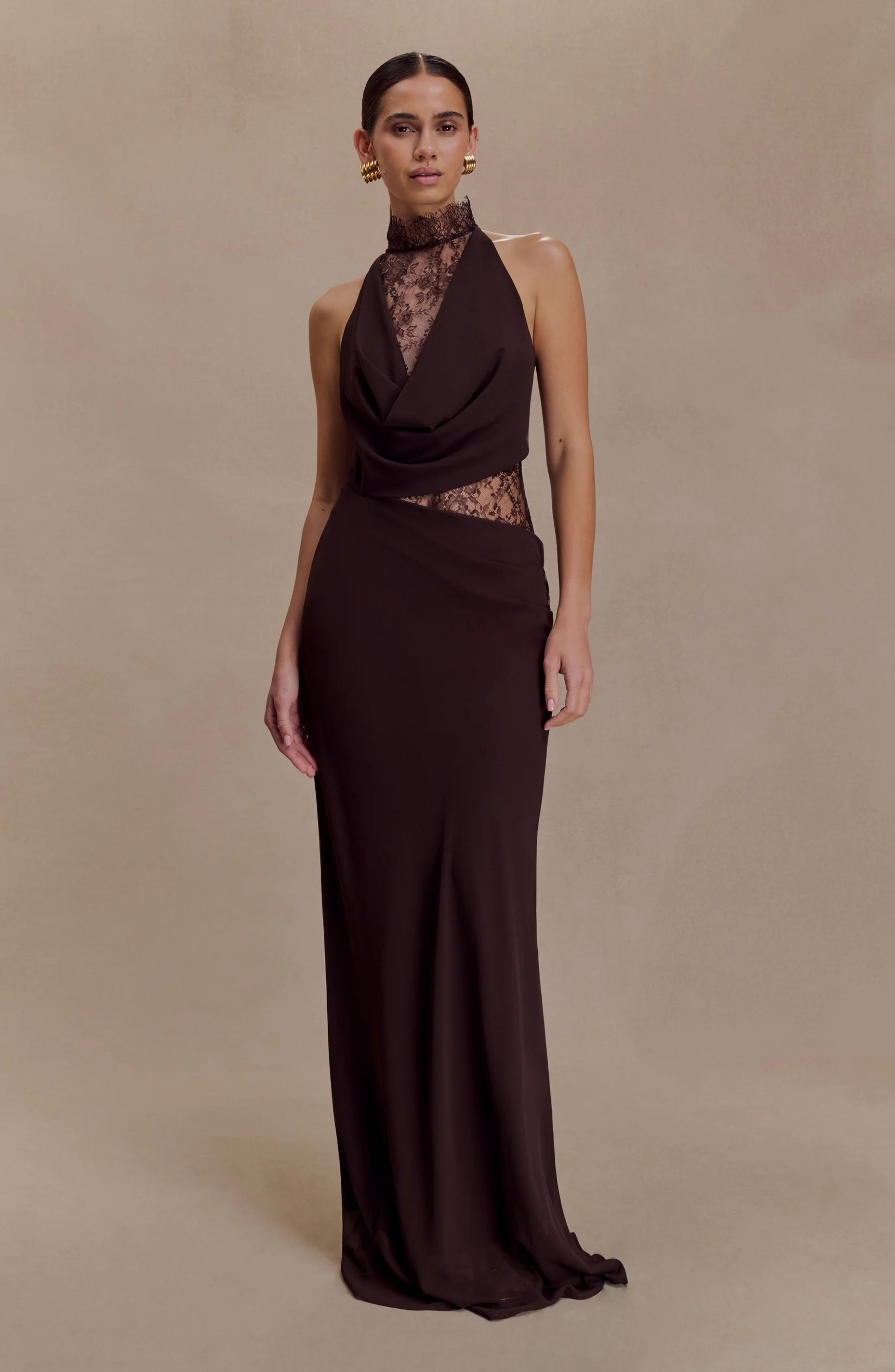 Cocoa Mirage Maxi Dress