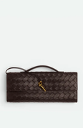 Solid Faux Leather Tote Clutches Bag