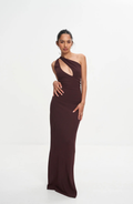 Aria Asymmetric Maxi Dress