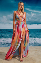 Erica Printed Maxi Dress