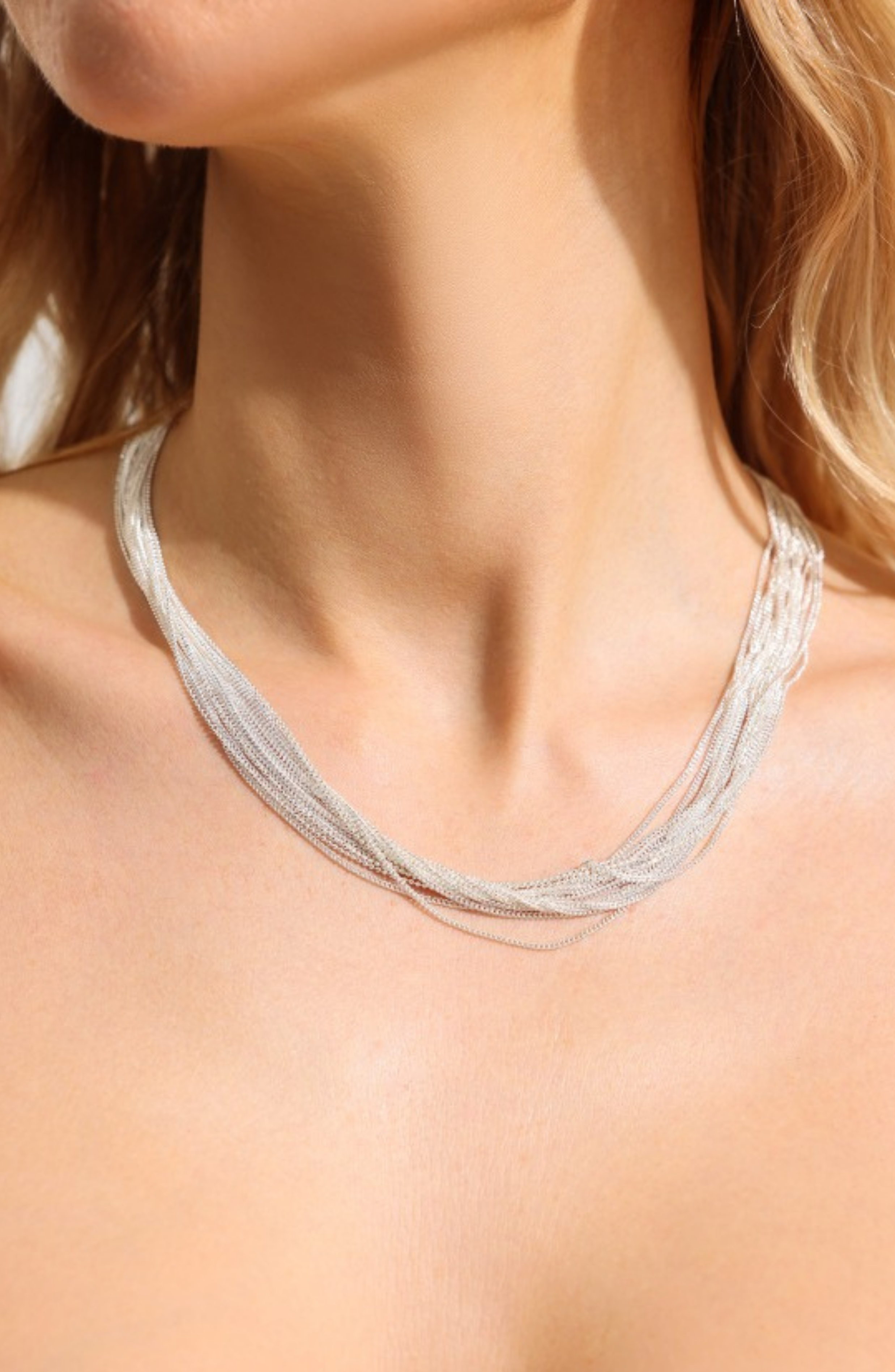 Multi Layered Metal Necklace