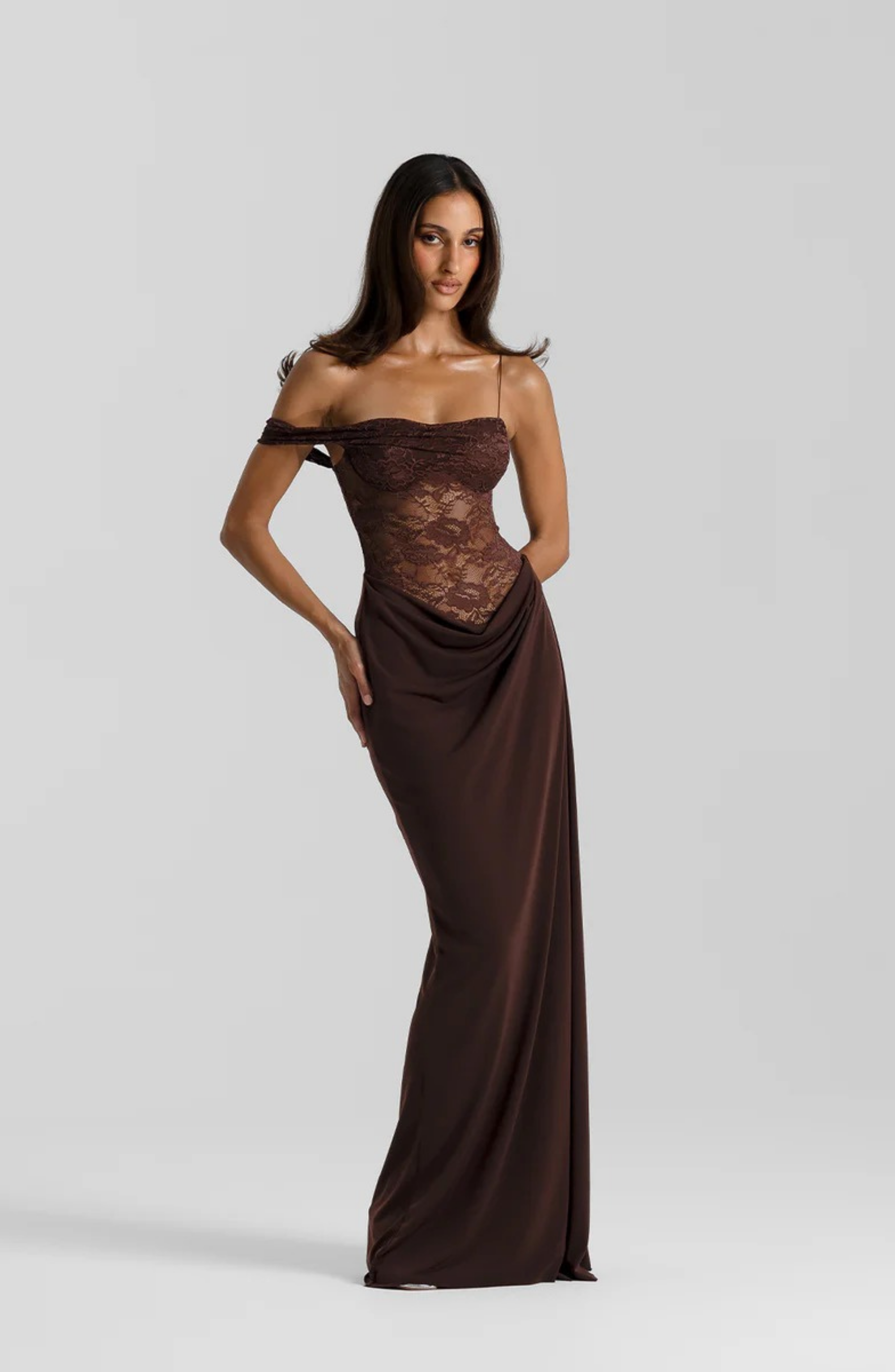 Cocoa Affair Maxi Dress