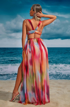 Erica Printed Maxi Dress