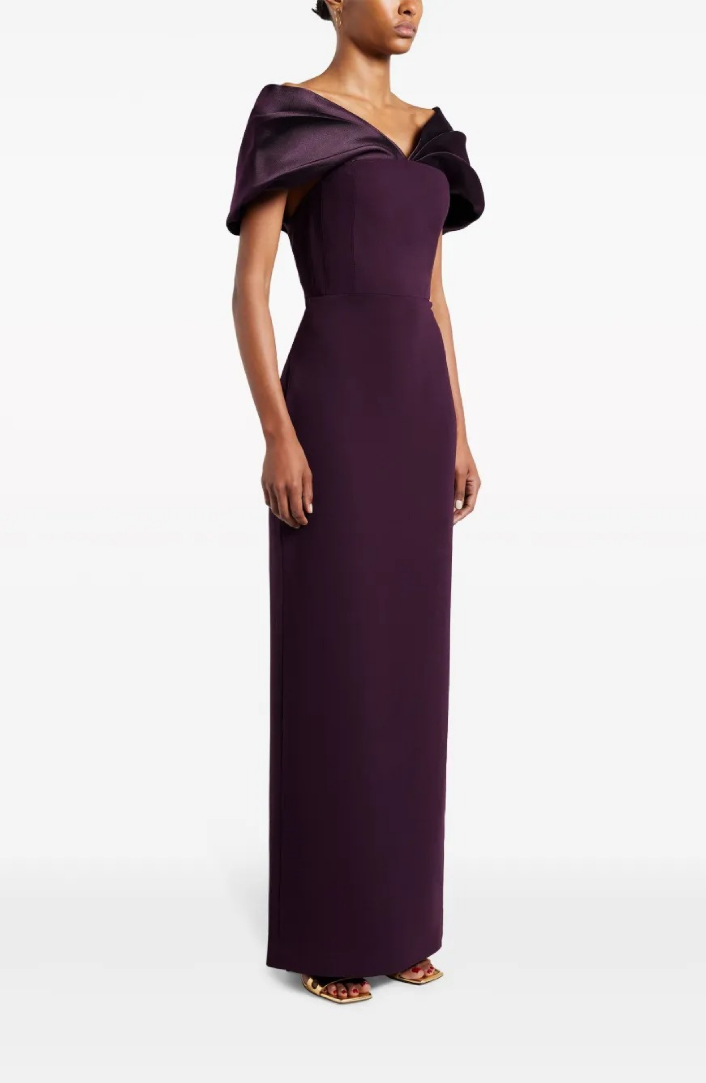 Scarlet Drape Majesty Maxi Dress