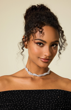 Rhinestone Wrap Necklace