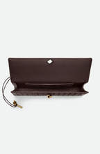 Solid Faux Leather Tote Clutches Bag