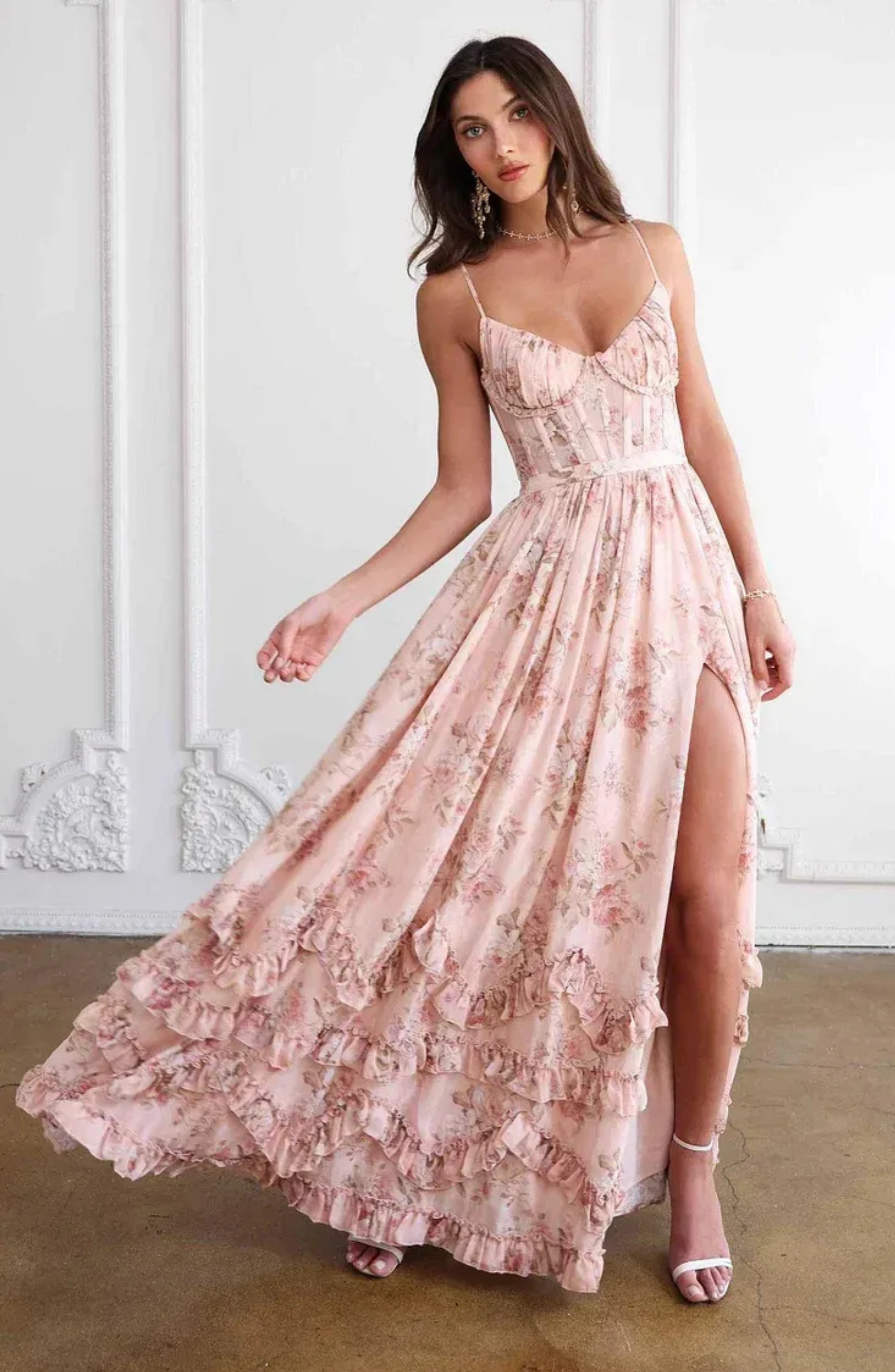 Rosalie Lace Maxi Dress