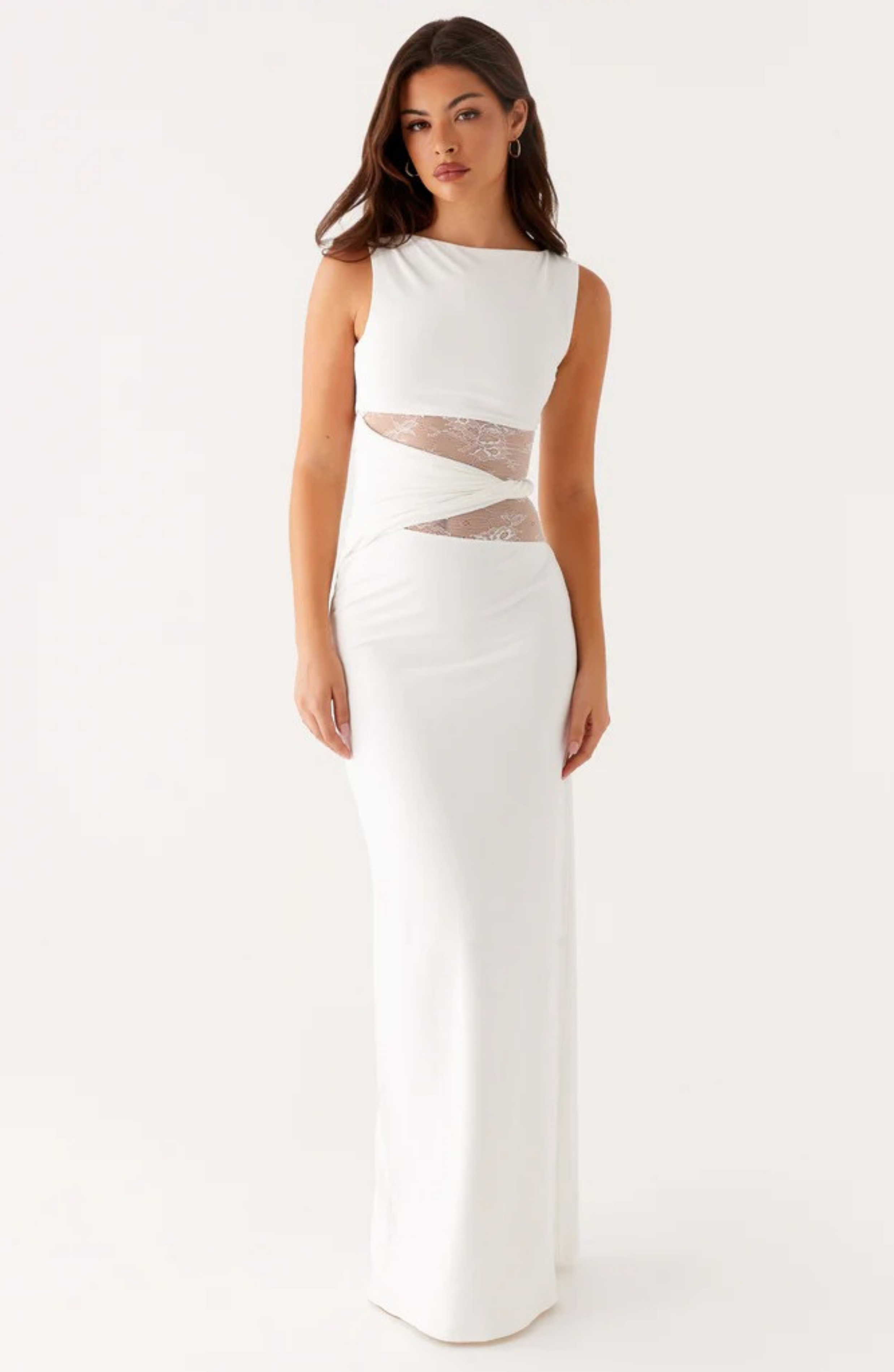 Arctic Muse Gown Maxi Dress