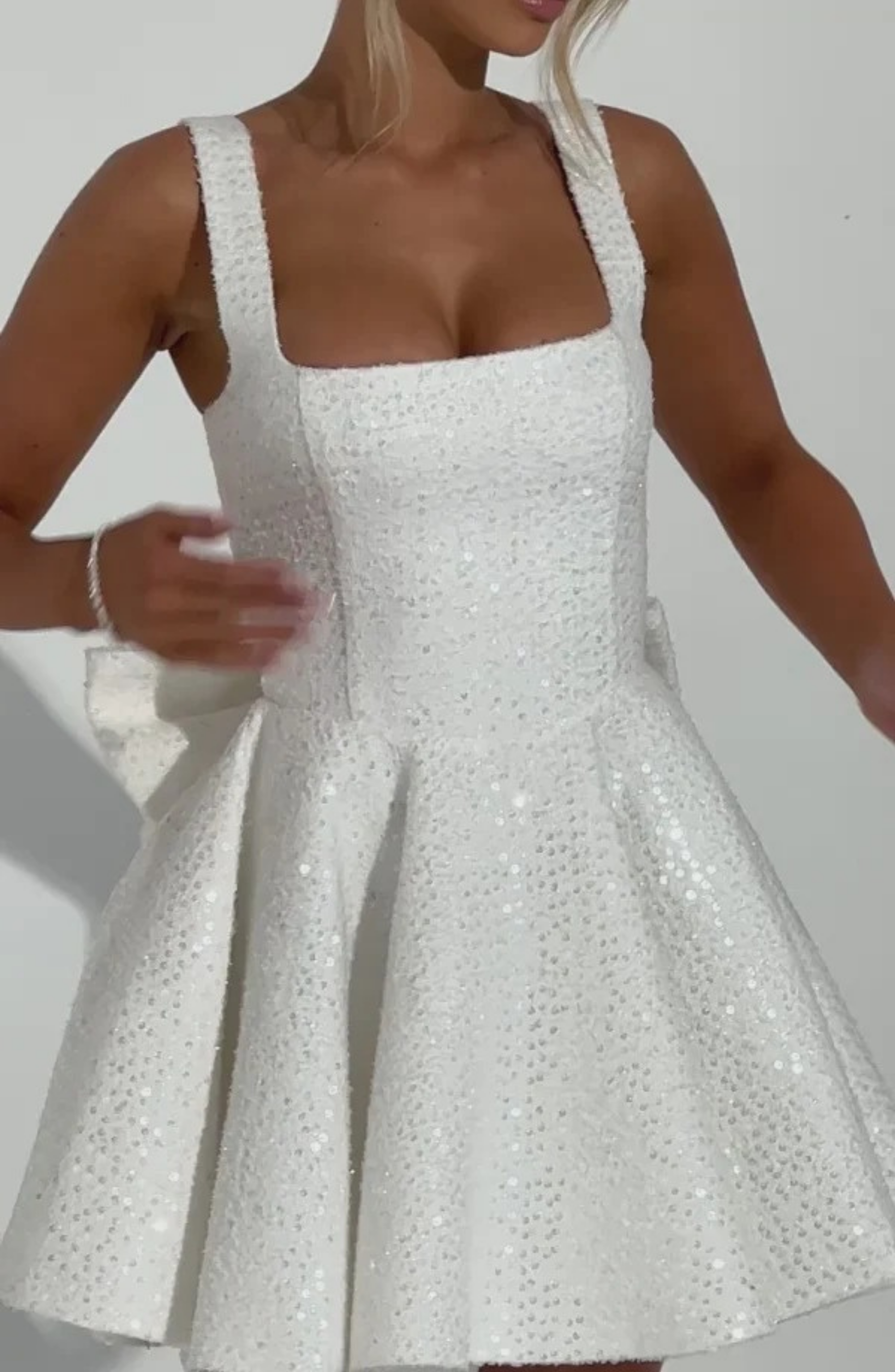 Diamond Dust Mini Dress