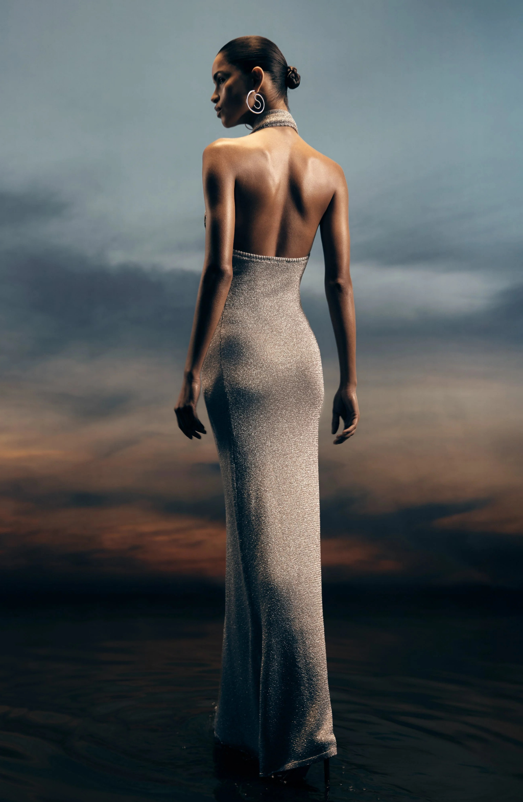 Champagne Mirage Maxi Dress